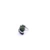 Moldavite ring in silver 2000097290009
