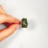 Moldavite ring in silver 2000097290009