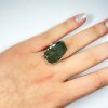 Moldavite ring in silver 2000102410002