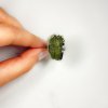 Moldavite ring in silver 2000102410002