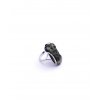 Moldavite ring in silver 2000080250003