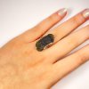 Moldavite ring in silver 2000080250003