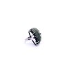 Moldavite ring in silver 2000102240005