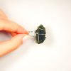 Moldavite ring in silver 2000070830000