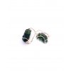 Moldavite earring in gold 2000291860008