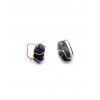 Moldavite earring in gold 2000291840000