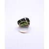 Moldavite ring in gold 2000292050002