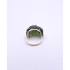 Moldavite ring in gold 2000292130001