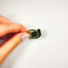 Moldavite ring in gold 2000292130001