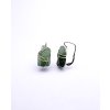 Moldavite earring in gold 2000075470003