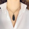 Moldavite pendant in silver 2000292520000