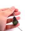Moldavite pendant with garnet 2000227550003