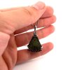 Moldavite pendant with garnet 2000227650000