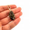 Moldavite pendant in gold 2000267630000