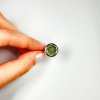 Moldavite ring in silver 2000182730007