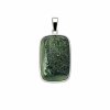 Moldavite pendant in silver 2000153850000