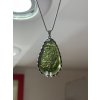 Moldavite pendant in silver 2000252910001