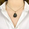 Moldavite pendant in silver 2000070600009