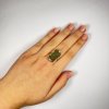 Moldavite ring in silver 2000295290009