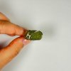 Moldavite ring in silver 2000295310004