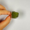 Moldavite ring in silver 2000295210007
