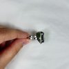 Moldavite ring in silver 2000284620008