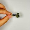 Moldavite ring in silver 2000284110004