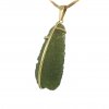 Moldavite pendant in gold 2000026730002
