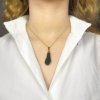 Moldavite pendant in gold 2000039450003
