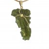 Moldavite pendant in gold 2000263320004