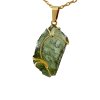 Moldavite pendant in gold 2000124270004