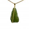 Moldavite pendant in gold 2000251060004
