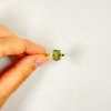 Moldavite ring in gold 2000307430003