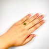 Moldavite ring in gold 2000308040003