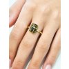 Moldavite ring in gold 2000307600000