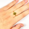 Moldavite ring in gold 2000308020005