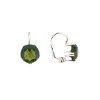 Moldavite earring in silver 2000171830008