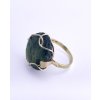 Moldavite ring in gold 2000091330008