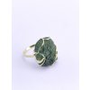 Moldavite ring in gold 2000091310000