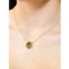 Gold necklace with Moldavite P2000266540003
