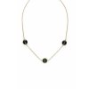 Moldavite necklaces in gold 2000233930004