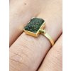 Gold ring with Moldavite P2000293990000