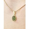 Gold pendant with Moldavite 2000328020009
