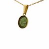 Gold pendant with Moldavite 2000328020009