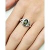Moldavite ring in silver P2000318040000
