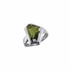 Moldavite ring in silver P2000329930000
