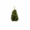 Unique gold pendant with Moldavite P2000164190003