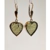 Gold heart shaped earrings 2000331210008