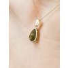 Gold pendant with Moldavite P2000331270002