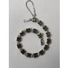 Silver bracelet with Moldavite P2000301890001